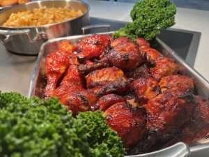Chicken dinner, Metz Culinary