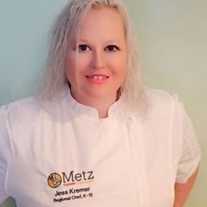 Chef Jessica for Metz Culinary